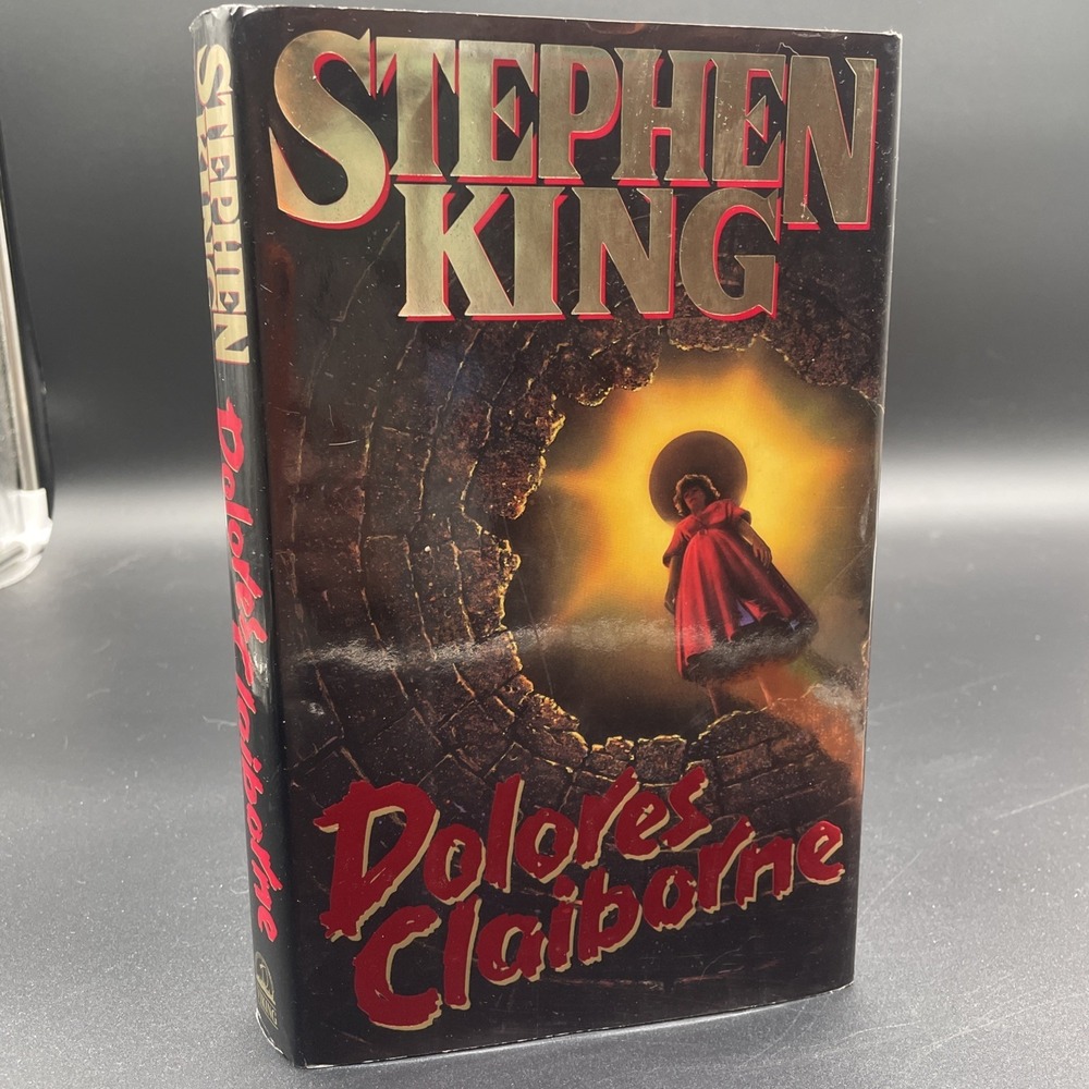 Dolores Claiborne by Stephen King 1993 Hardcover w/dust jacket V Good 1st Ed